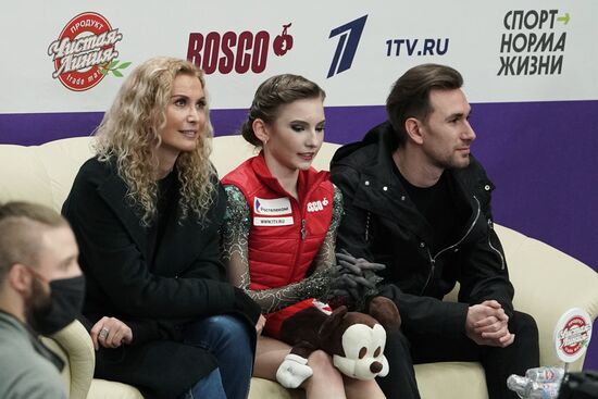 Фигурное катание. II этап Кубка России. Женщины. Произвольная программа