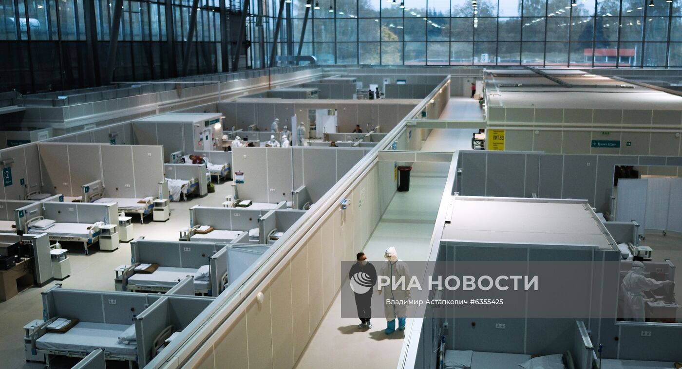 Госпиталь COVID-19 в "Сокольниках"