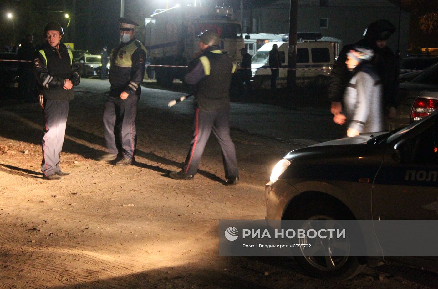 Обстрел остановки в Нижегородской области