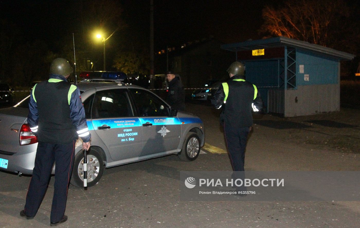 Обстрел остановки в Нижегородской области