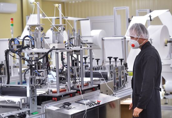 Производство медицинских масок в Московской области