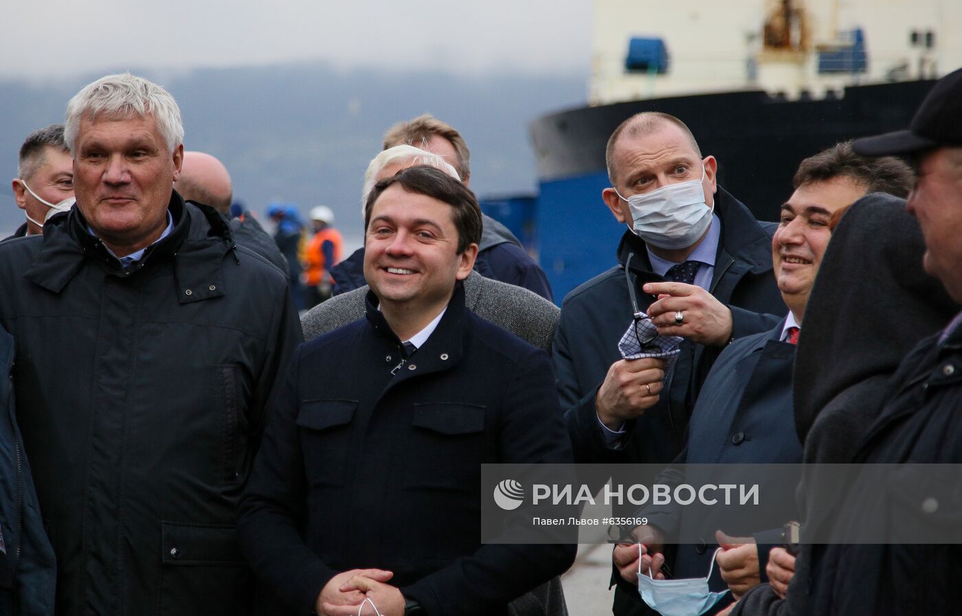 Прибытие атомного ледокола "Арктика" в Мурманск