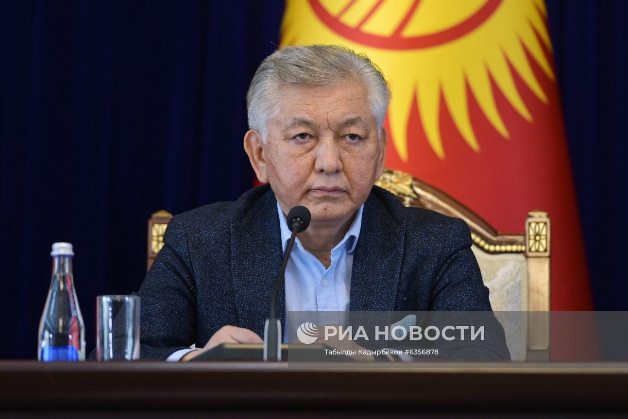 Парламент Киргизии утвердил назначение С. Жапарова на пост премьер-министра