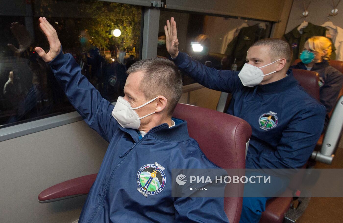 Запуск РН "Союз-2-1а" с кораблем "Союз МС-17" с космодрома Байконур 