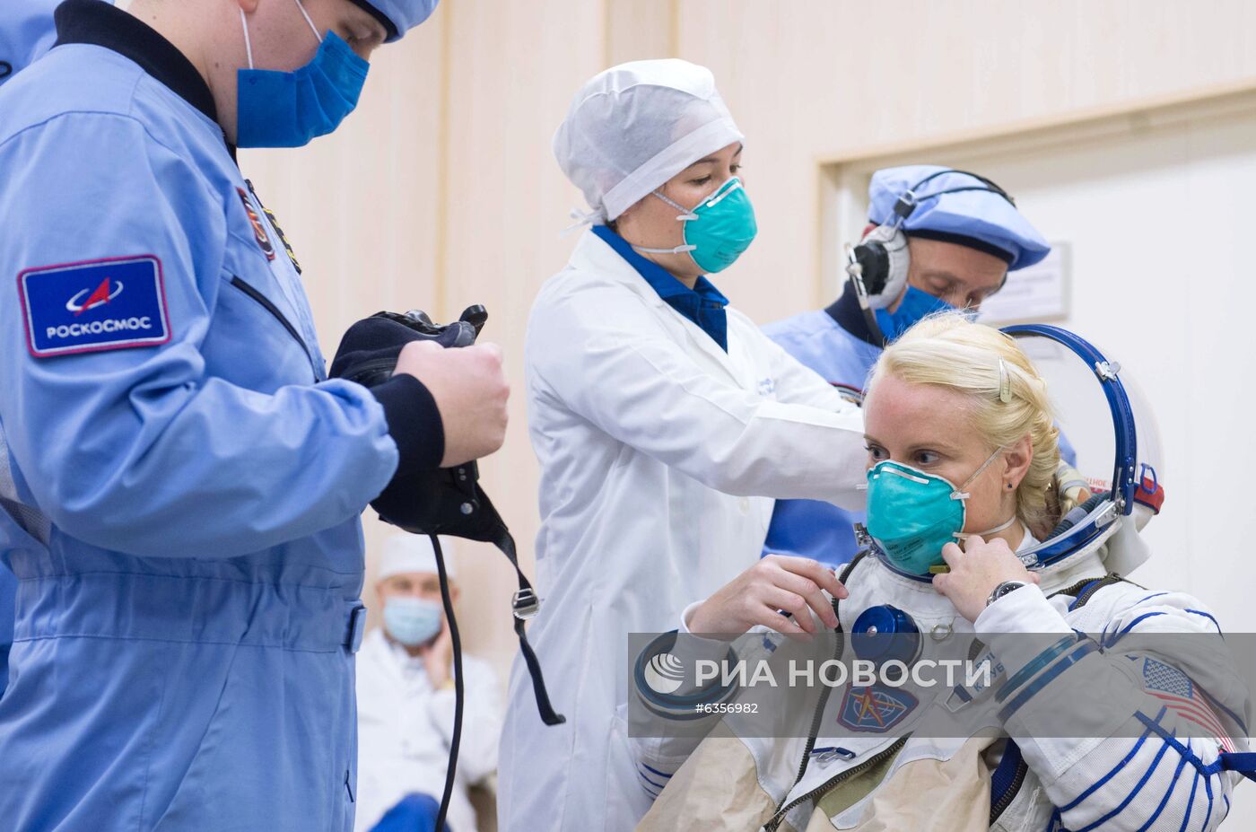 Запуск РН "Союз-2-1а" с кораблем "Союз МС-17" с космодрома Байконур 