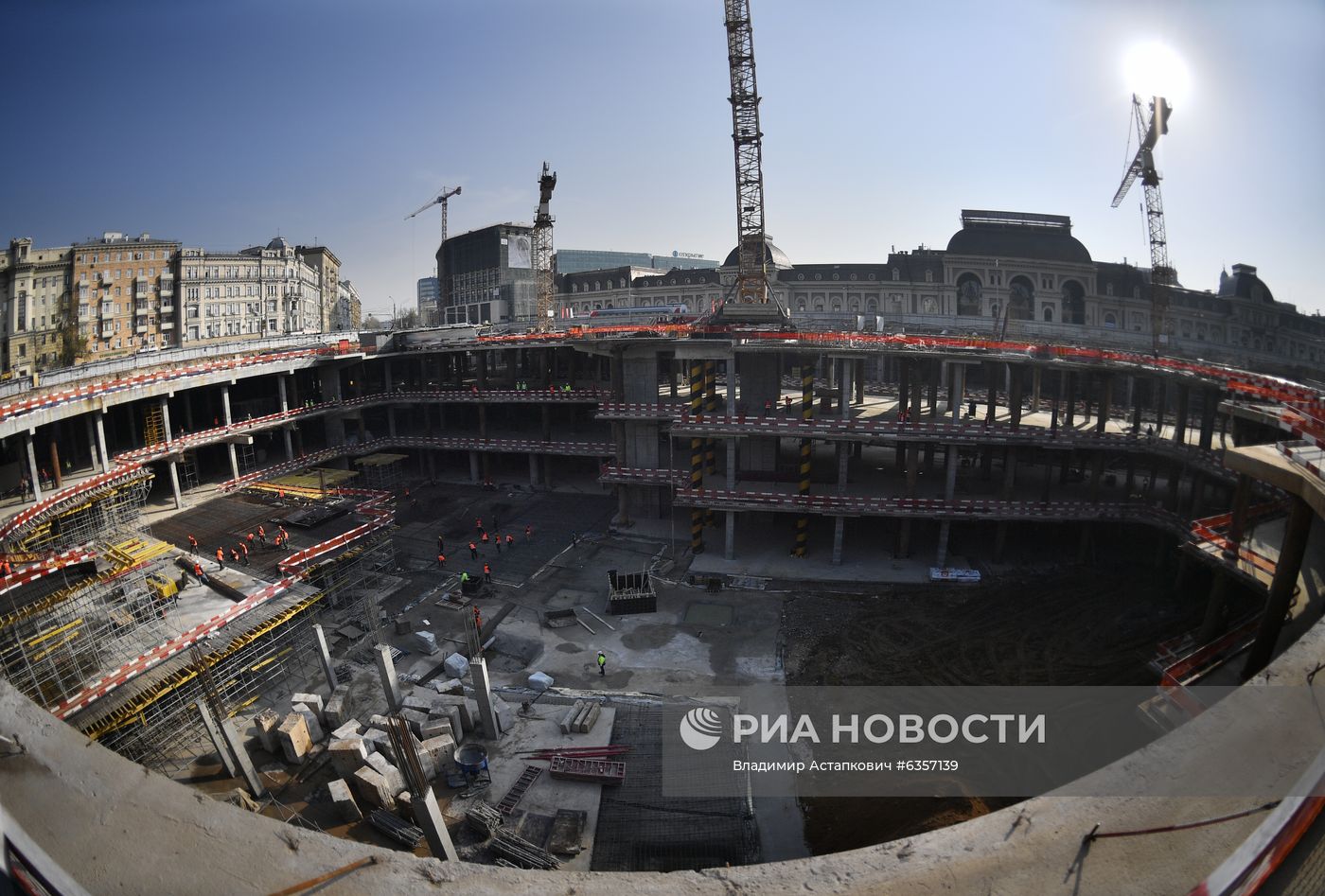 Реконструкция Павелецкой площади в Москве