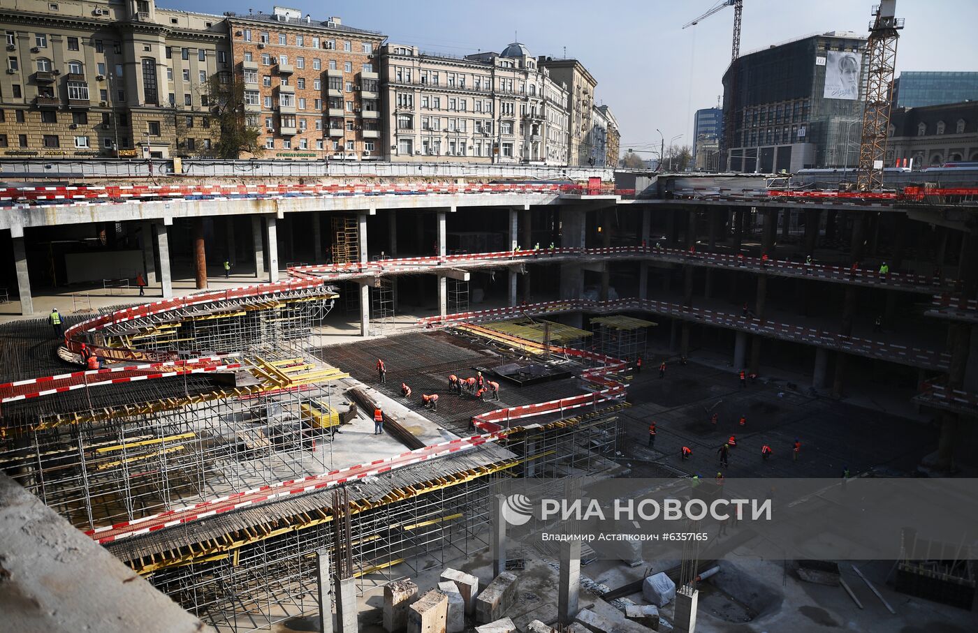 Реконструкция Павелецкой площади в Москве