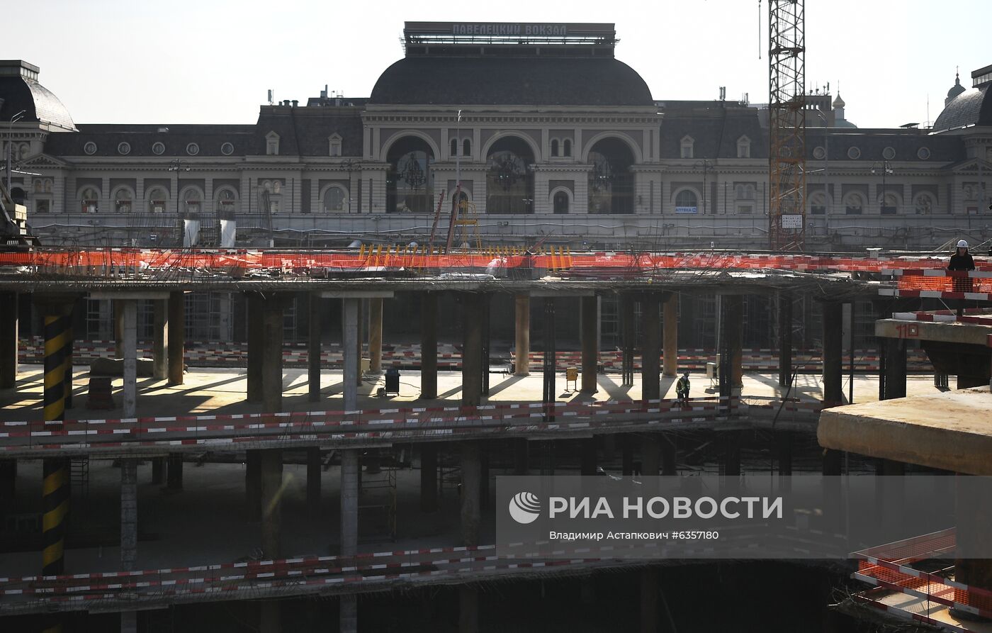 Реконструкция Павелецкой площади в Москве