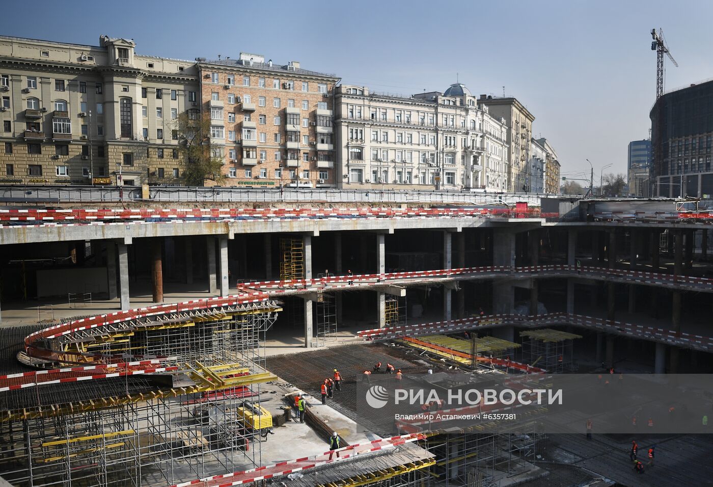 Реконструкция Павелецкой площади в Москве