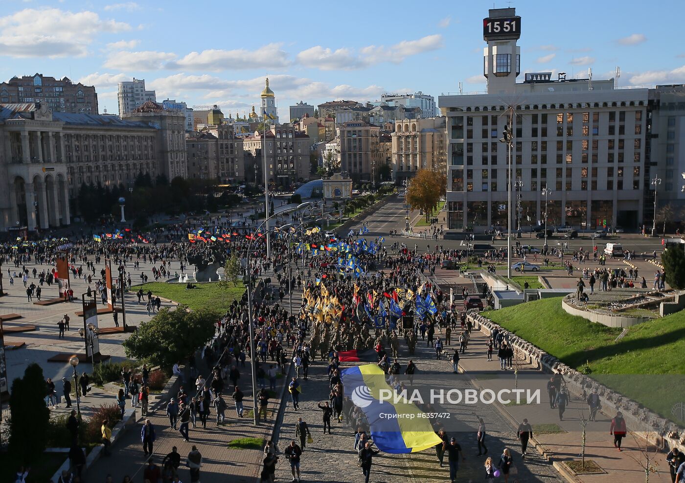 Марши националистов на Украине