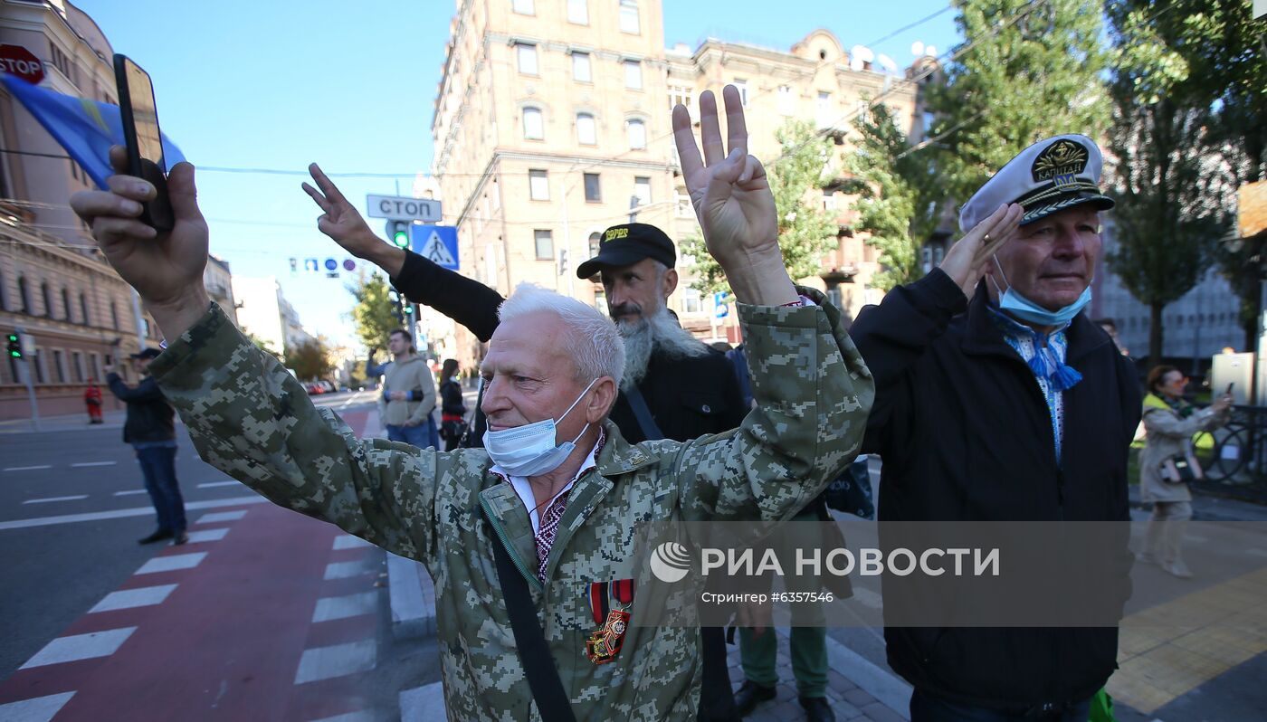 Марши националистов на Украине