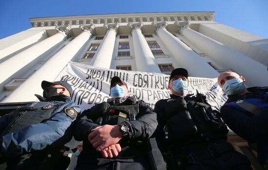 Марши националистов на Украине