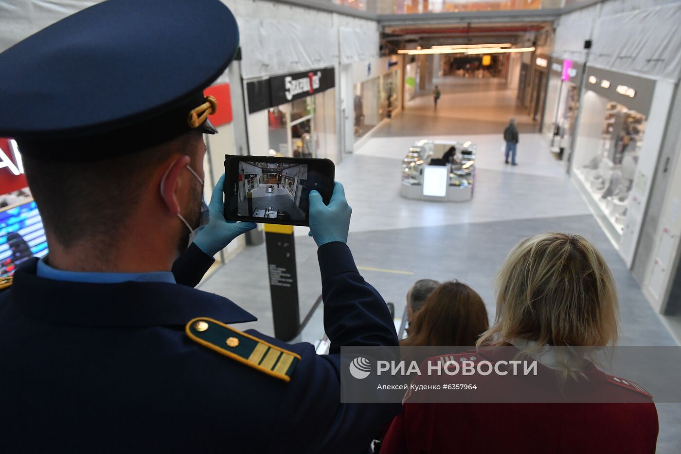 Проверка масочного режима в ТЦ "Европолис"