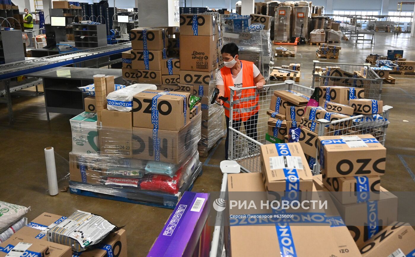 Открытие распределительного фулфилмент-центра OZON в Ростове-на-Дону