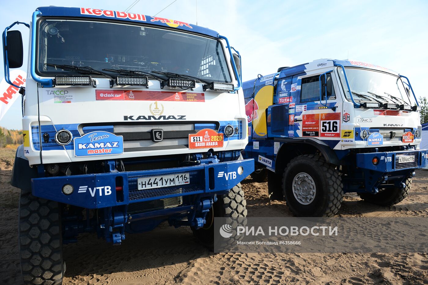 Автоспорт. Российская команда "КАМАЗ-мастер"