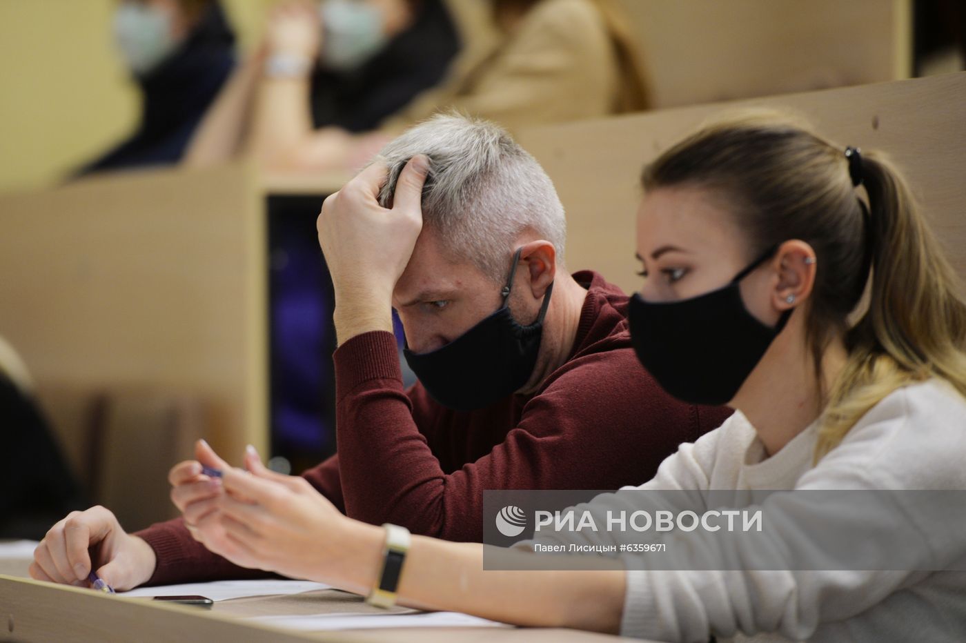 Акция "Тотальный диктант" в городах России