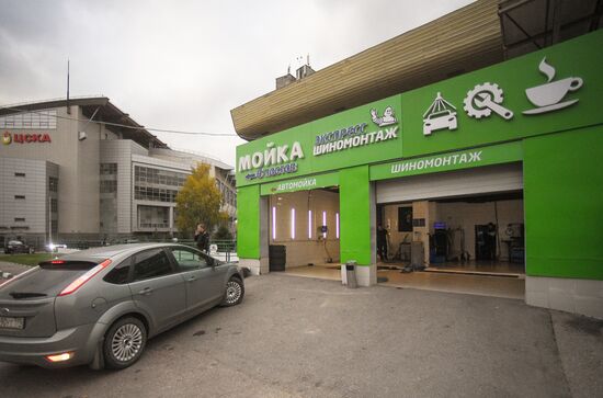 Начало шиномонтажного сезона в Москве