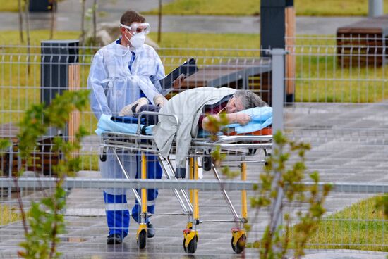 Карантинный центр в Коммунарке 