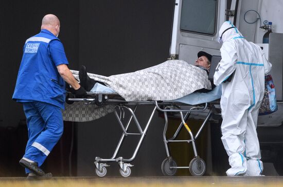 Карантинный центр в Коммунарке 