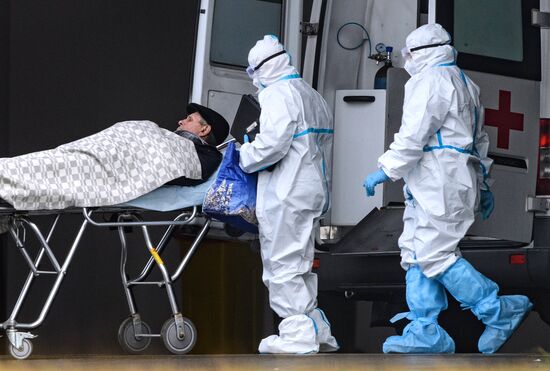 Карантинный центр в Коммунарке 