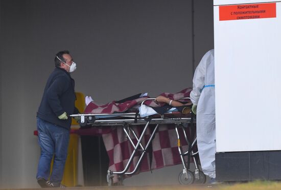 Карантинный центр в Коммунарке 