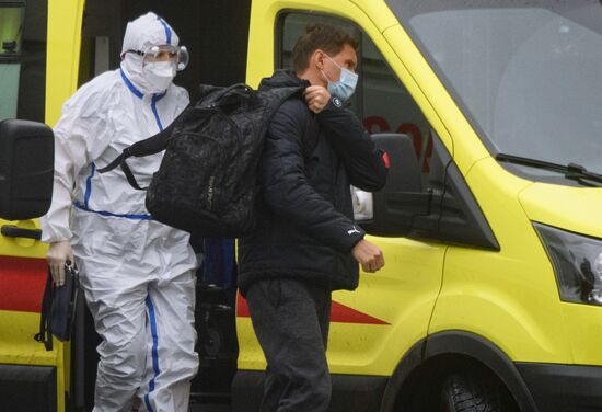 Карантинный центр в Коммунарке 