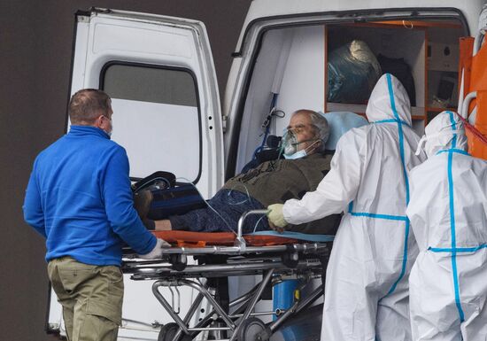 Карантинный центр в Коммунарке 