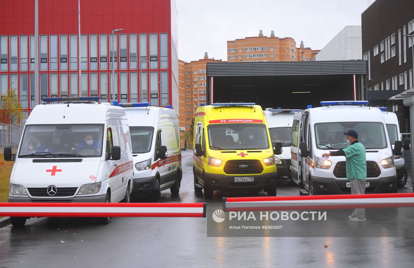 Карантинный центр в Коммунарке