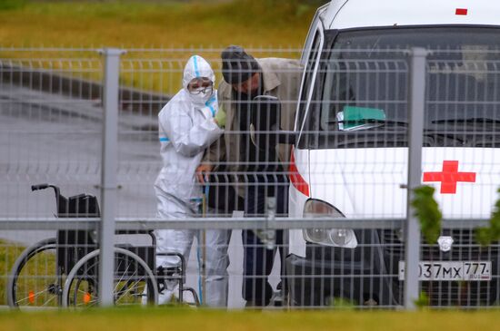 Карантинный центр в Коммунарке 