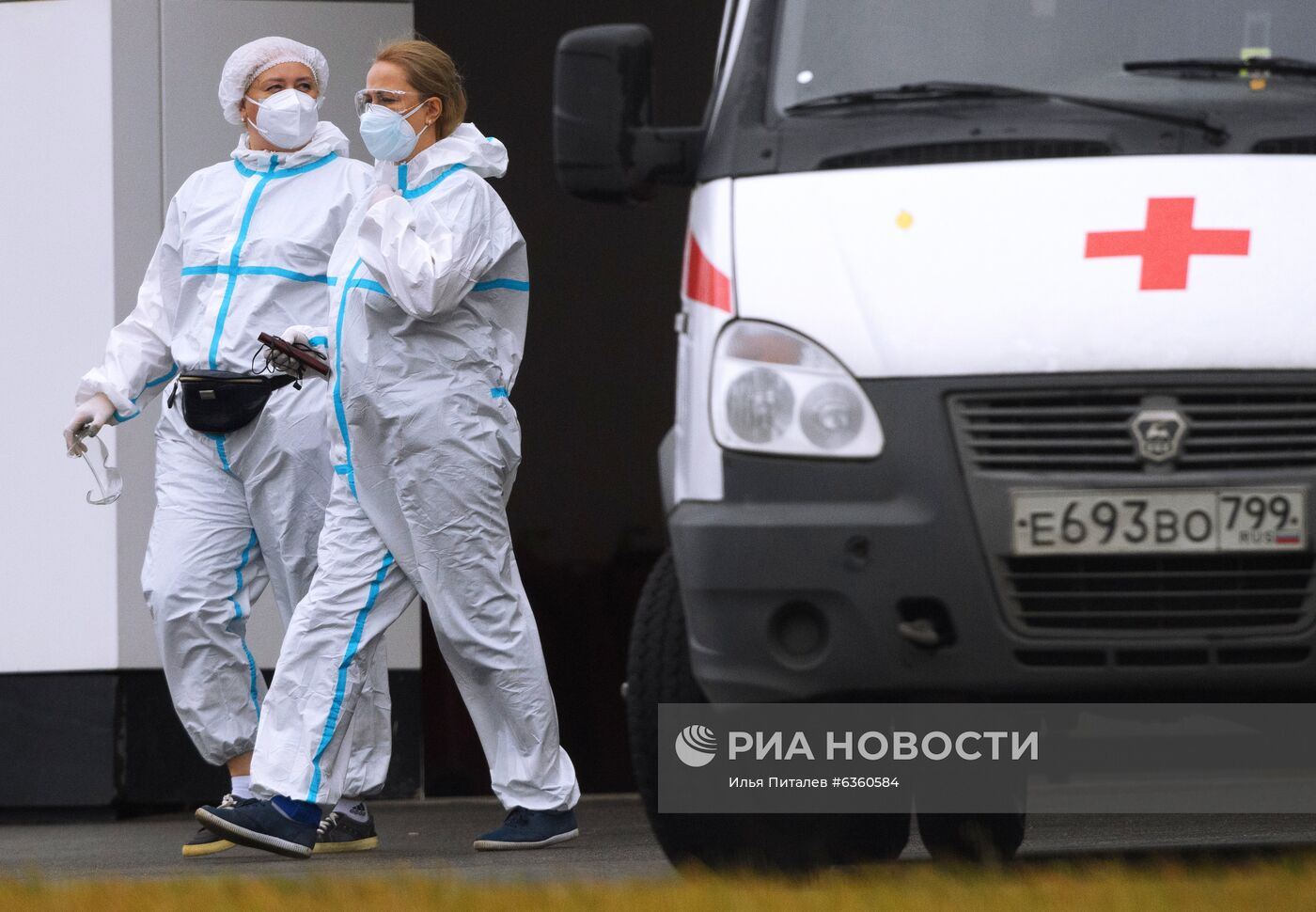 Карантинный центр в Коммунарке