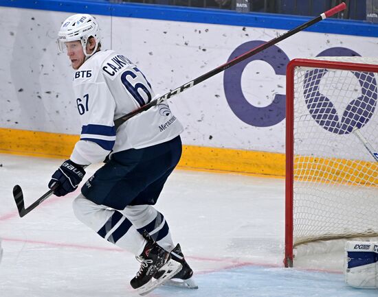 Хоккей. КХЛ. Матч ЦСКА - "Динамо" (Москва)