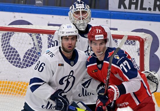 Хоккей. КХЛ. Матч ЦСКА - "Динамо" (Москва)