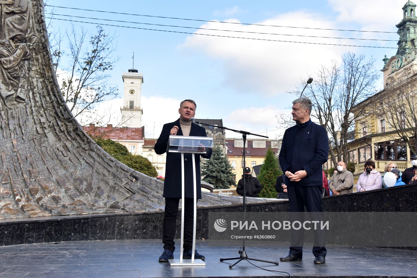 Выступление П. Порошенко накануне региональных выборов на Украине