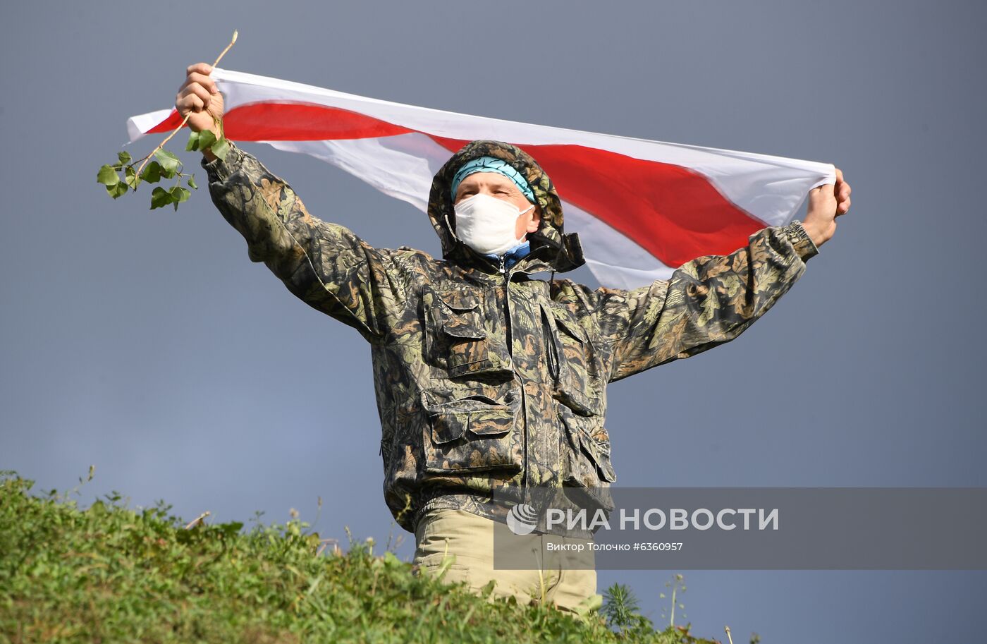 Акция протеста оппозиции в Минске