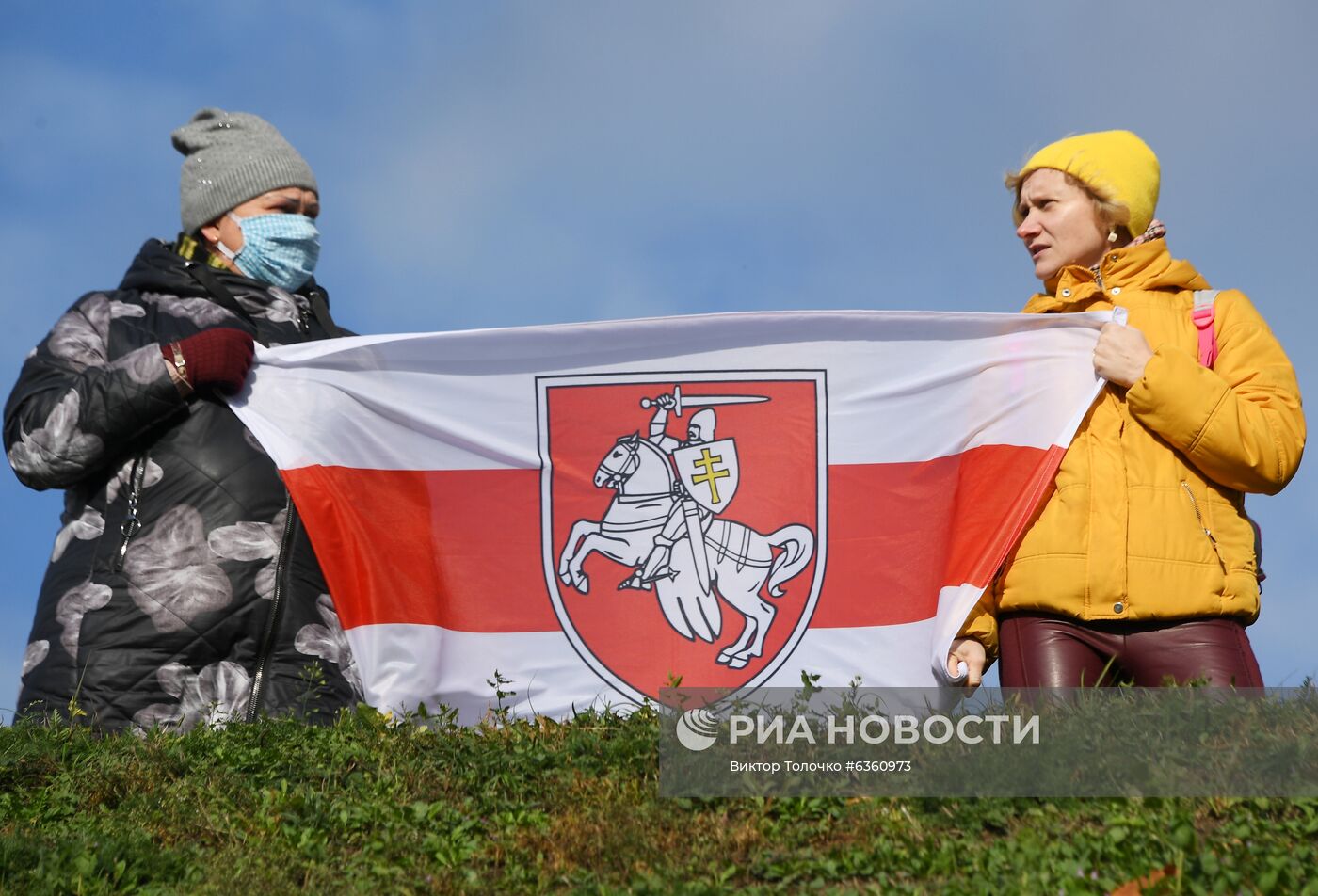 Акция протеста оппозиции в Минске