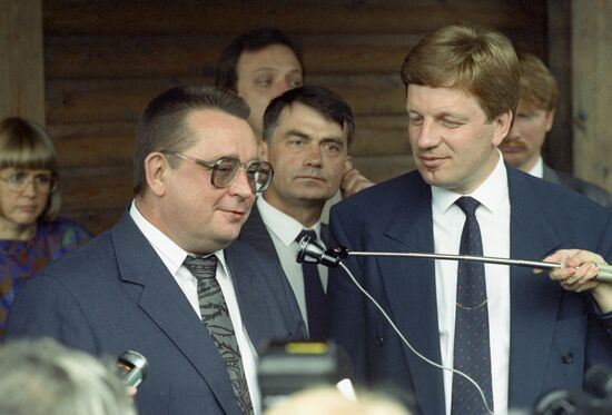 Встреча премьер-министров СССР и Финляндии в Карелии