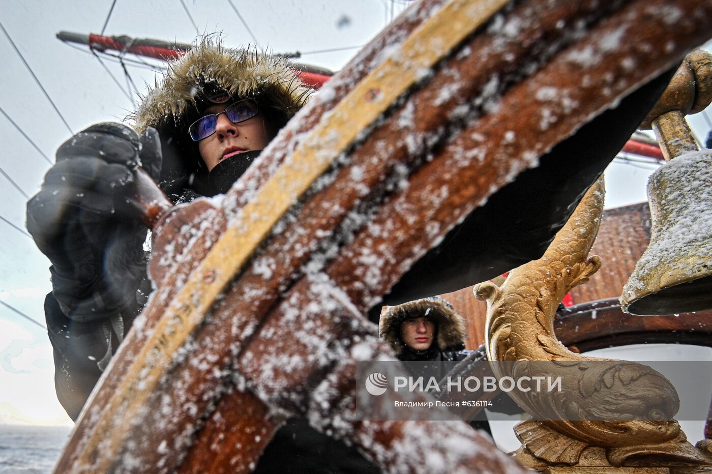 Экспедиция учебного парусного судна "Седов" по маршруту Северного пути
