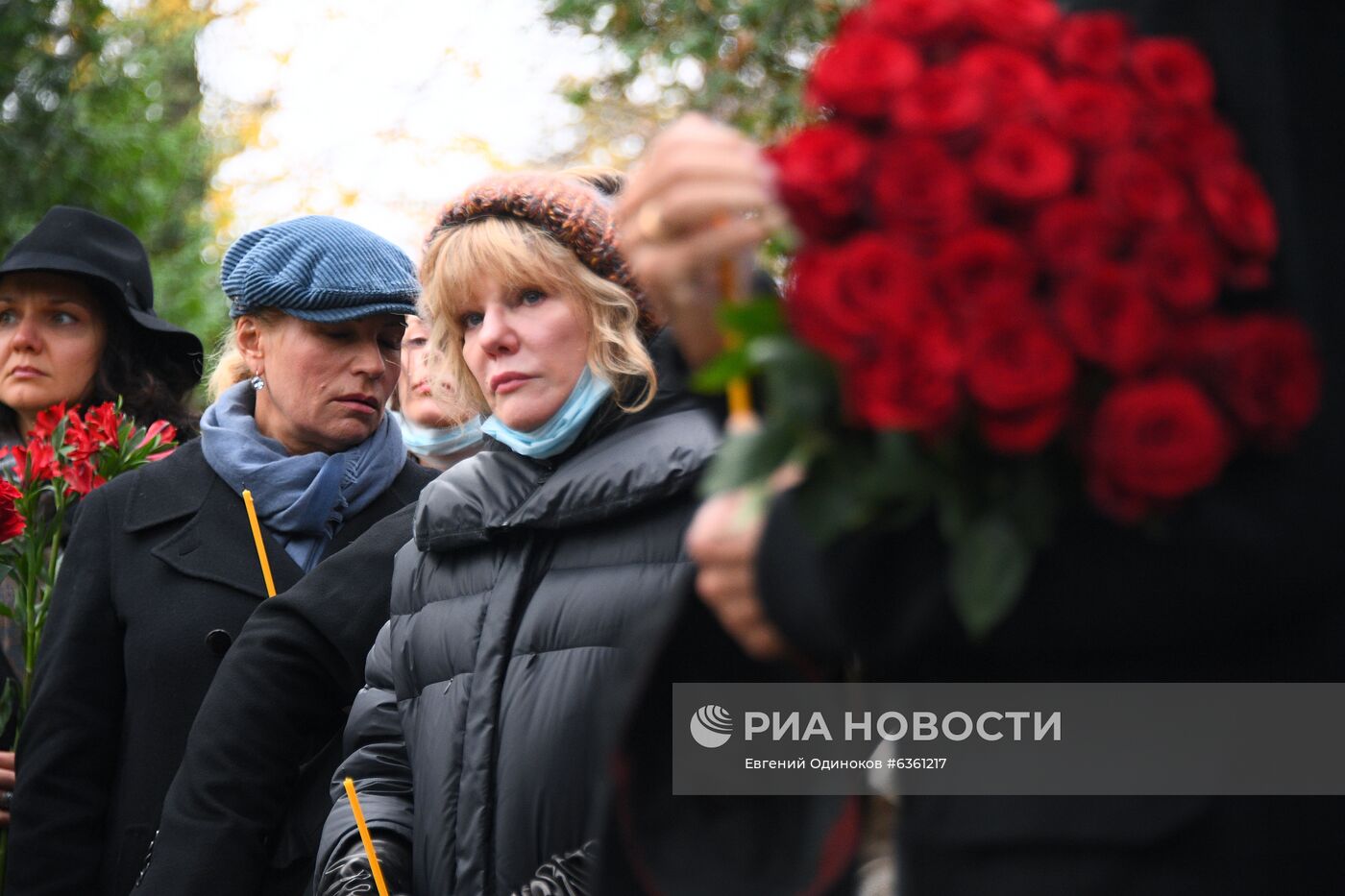 Открытие памятника М. Захарову на Новодевичьем кладбище