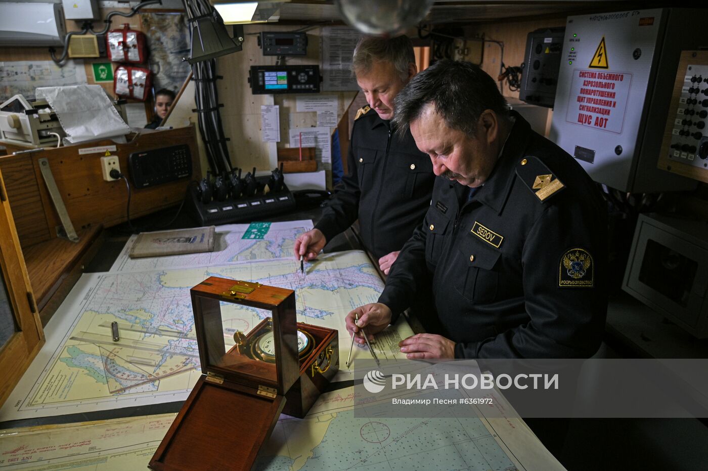 Экспедиция учебного парусного судна "Седов" по маршруту Северного пути