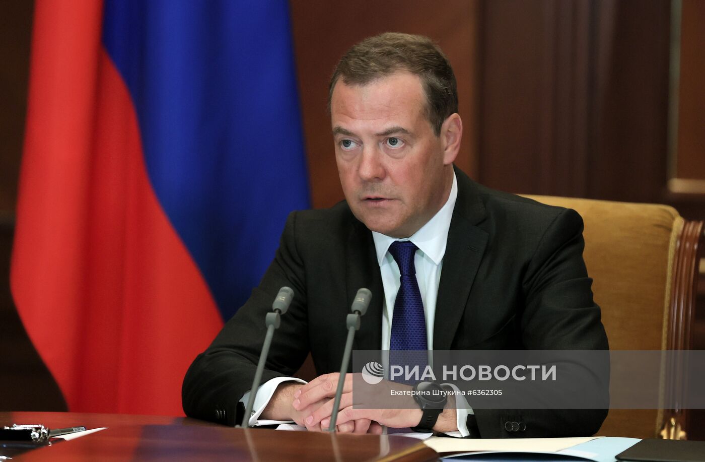 Заместитель председателя Совета безопасности РФ Д. Медведев провел заседание Межведомственной комиссии Совета безопасности РФ