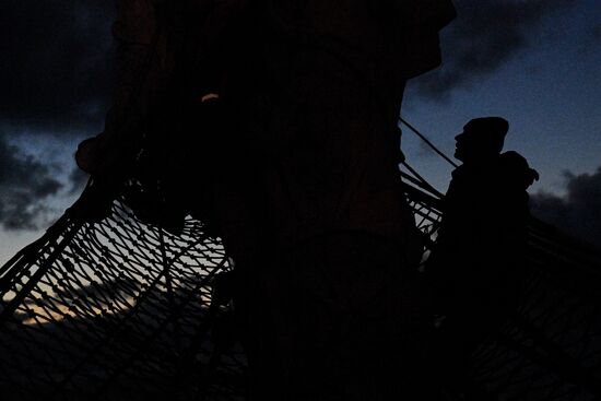 Экспедиция учебного парусного судна "Седов" по маршруту Северного пути