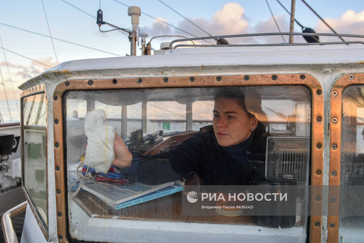 Экспедиция учебного парусного судна "Седов" по маршруту Северного пути