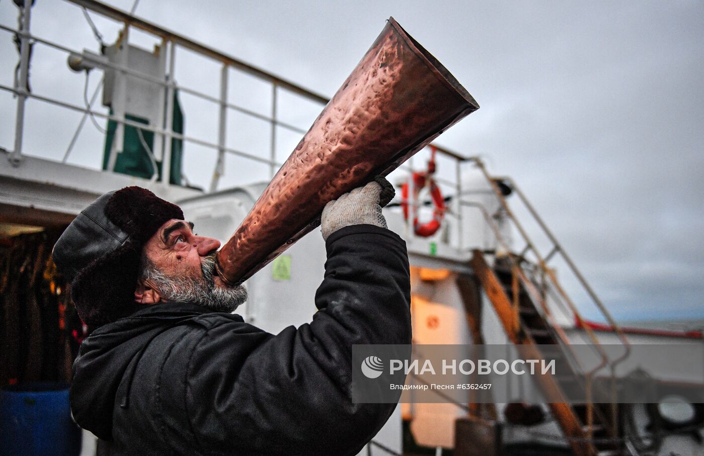 Экспедиция учебного парусного судна "Седов" по маршруту Северного пути