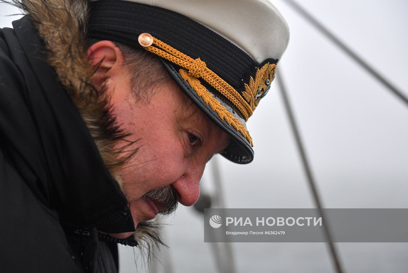 Экспедиция учебного парусного судна "Седов" по маршруту Северного пути