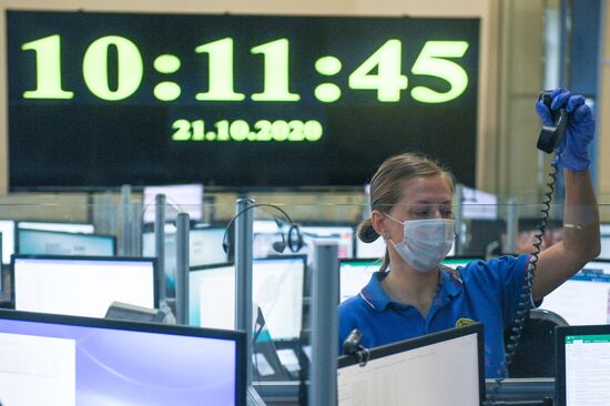 Работа пожарно-спасательного центра Москвы