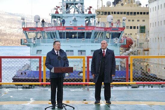 Рабочая поездка премьер-министра РФ М. Мишустина в Мурманск