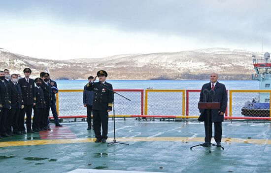 Рабочая поездка премьер-министра РФ М. Мишустина в Мурманск