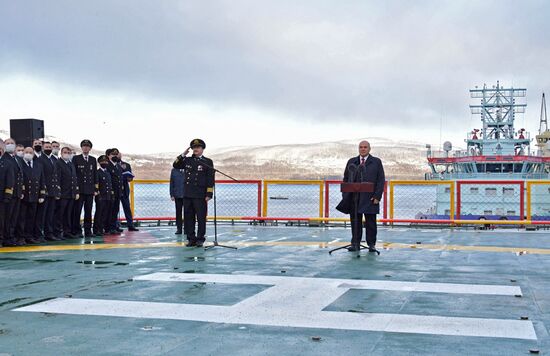 Рабочая поездка премьер-министра РФ М. Мишустина в Мурманск