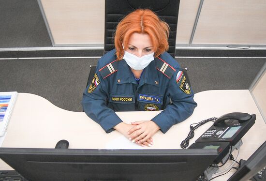 Работа пожарно-спасательного центра Москвы