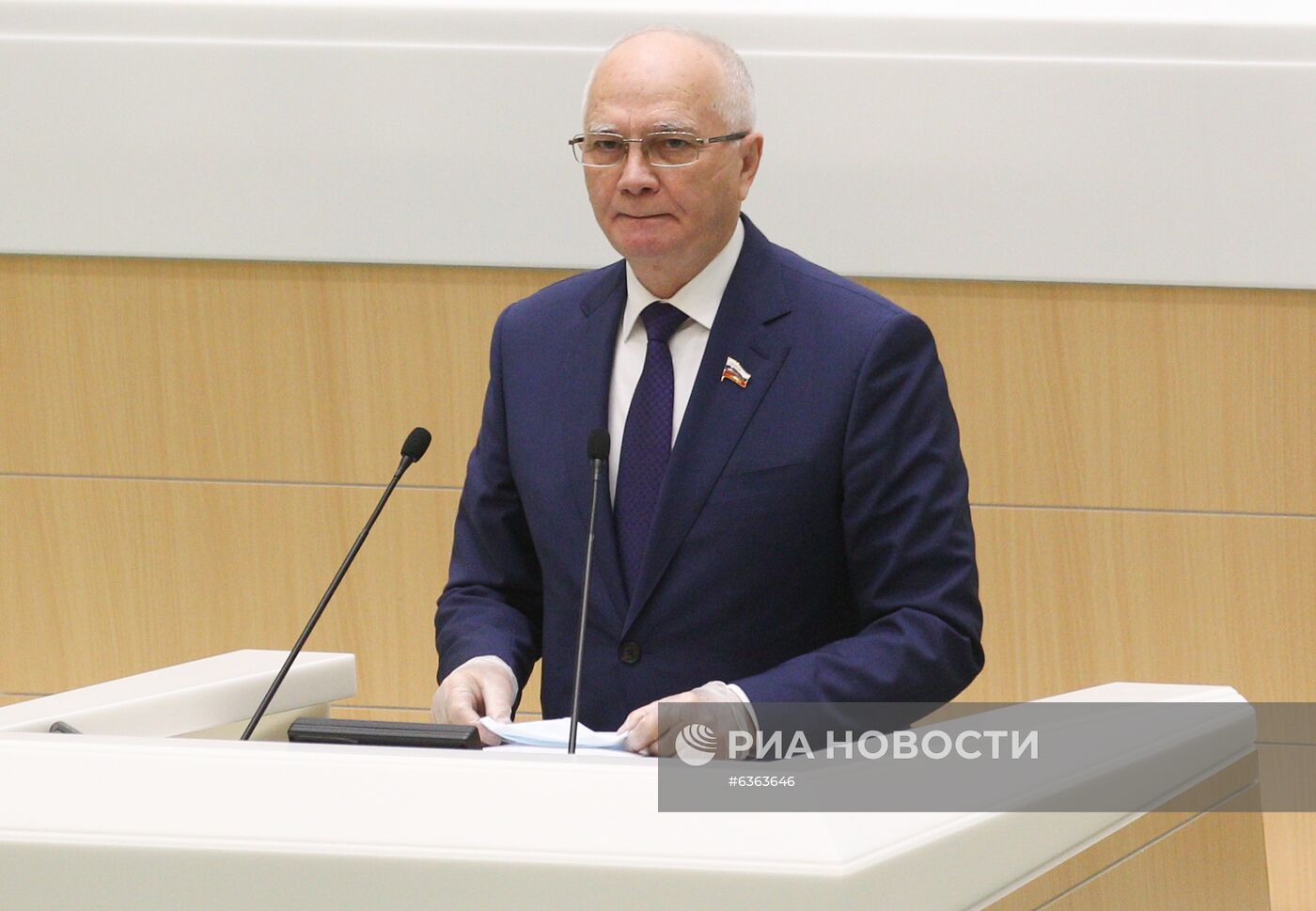 Заседание Совета Федерации РФ 